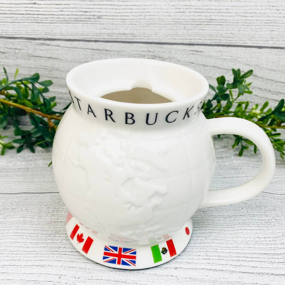 VINTAGE STARBUCKS The Barista Series World Mug with Lid - Picture 6 of 8